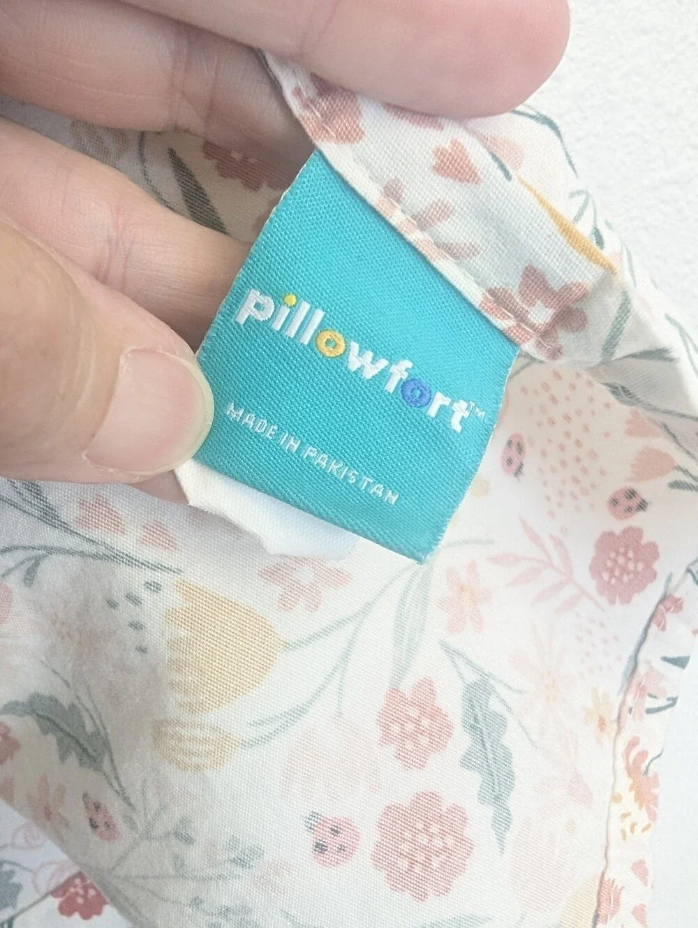 Pillowfort In the Garden Flat Top Sheet Full 72 x 96